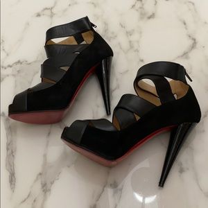 Authentic Louboutin Strappy Platform Heel